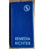 Ретро медицински справочник „Remedia Richter“ (на руски език) – 1994 г., джобен формат